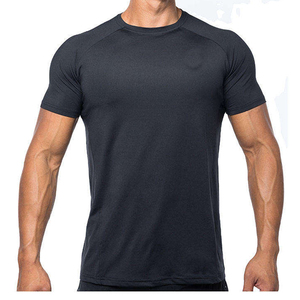 Camiseta deportiva para hombre al por mayor, envío rápido, ropa deportiva lisa, MOQ bajo, proveedor de camisetas para entrenamiento y fitness. - Product Image 2