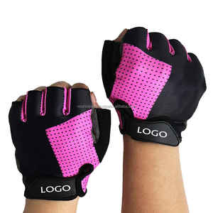 High Quality Hot Selling Heavy-Duty Fingerless Protective Gear Sports Safety Hand Protection Cycling Leather Gloves For Men - Product Image 6