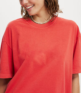 Nueva Camiseta de Manga Corta de Algodón 100% Personalizada, Elegante y de Alta Venta, para Mujer, Cuello Redondo, Tallas Grandes, Estilo Urbano, con Apliques, Transpirable - Product Image 3