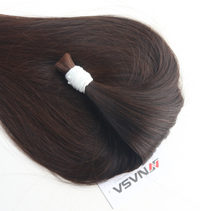 2025 couleur noire en vrac Super Double Drawn Extensions de cheveux vente chaude 100% cheveux vietnamiens droits naturels - Product Image 3