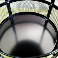Chariot de rangement rond à 3 niveaux en métal avec roulettes, étagère de rangement portable pour la maison et le salon