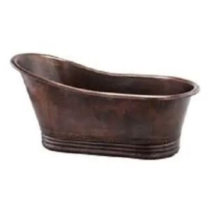 Tub Antique Hammered Finish Double Slipper Pedestal Modern Whirlpool Bathroom Free Shipping - Product Image 3