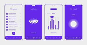Desarrollo de la aplicación móvil RoyalCraft Meditation para Android e iOS con planes de suscripción, transmisión de audio, sesiones guiadas y sonidos para dormir - Product Image 5