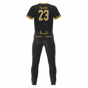 Uniforme de baseball blanc pour hommes, manches courtes, col en V, numéro 23 brodé, polyester respirant, vêtements toutes saisons - Product Image 6