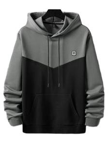 Venta al por mayor pulóver sudadera en blanco de alto peso sólido logotipo personalizado Sudadera con capucha 3D estampado polar Hip Hop Sudadera con capucha hombres - Product Image 6