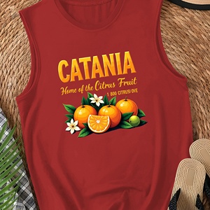Naranjas Citrus themed diseño vibrante Chaleco casual para mujer - Product Image 3