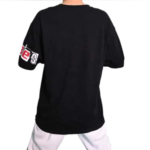 Camisetas Lisas al por Mayor con Logotipo Personalizado, 300 GSM, 100% Algodón, Manga Larga, Ecológicas, de Secado Rápido, Unisex, Estilo Hip Hop - Product Image 6