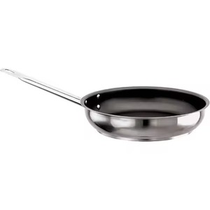 Food Grade Deep Straight Wall Satin Finish Stainless Steel <b>Frying</b> <b>Pan</b> Industrial Style Cooking <b>Pan</b> For Large Batch Stews - Product Image 5