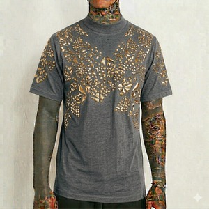 เสื้อยืดผู้ชายสไตล์ลำลองทันสมัย ลายพิมพ์ แขนสั้น คอกลม ใส่ได้ทุกวัน ระบายอากาศดี เหมาะสำหรับกิจกรรมกลางแจ้ง รับผลิตตามสั่ง ขายส่ง - Product Image 6