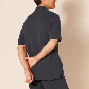 Camisas de Hombre de Primera Calidad, Camisas Polo de Algodón de Secado Rápido, Cuello Camisero, Logotipo Personalizado, Servicio OEM - Product Image 2