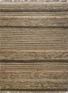 ราคาโรงงานจากผู้ผลิตโดยตรง พรมทอมือจากอินเดีย ทำจากป่าน ปอกระเจา และผ้าฝ้าย สำหรับใช้ภายในอาคาร ดีไซน์หลากหลายพื้นผิว - Product Image 6