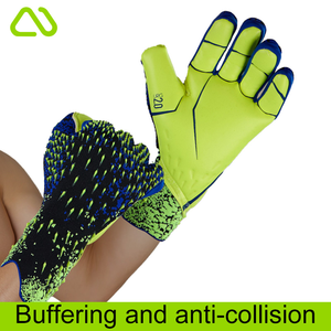 Gants de gardien de but professionnels, paume en latex, respirants, absorption des chocs, adhérence pour hommes, femmes, jeunes, football - Product Image 4