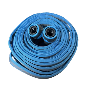 Manguera de jardín duradera de servicio pesado de 50 pies con conectores rápidos 250 psi Presión de explosión Adaptador de agua BSP amigable con el carrete sin torceduras - Product Image 6