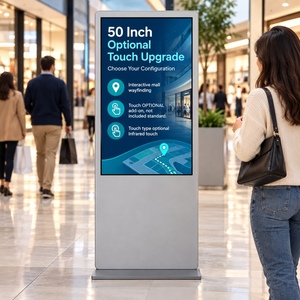 Pantalla Comercial de 50 Pulgadas con Soporte de Pie, Tablero de Menú, Pantalla LCD, Señalización Digital, Kiosco Publicitario, Android, Windows, WiFi, OEM - Product Image 6