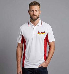 เสื้อโปโลผู้ชายทรงเข้ารูป OEM แขนสั้นสั่งทำพิเศษ ผ้าฝ้าย 100% แห้งเร็ว ระบายอากาศดี เหมาะสำหรับใส่หน้าร้อน คุณภาพสูง - Product Image 4