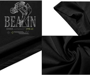 Camiseta de Verano de Manga Corta con Estampado, Estilo Casual, Urbana, 100% Algodón, Ecológica y Transpirable - Product Image 6