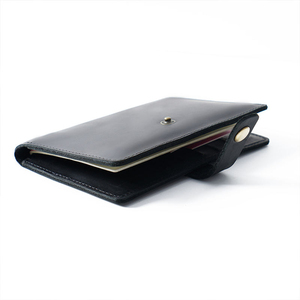 Wholesale RFID Blocking Cowhide Leather Wallet Custom Logo Secure RFID Leather Bifold Wallet Front Pocket Card Holder - Product Image 2