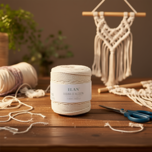 Bobina di Corda in Cotone Ilan 4 mm 400 G Circa - Product Image 2