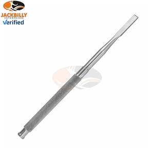 Cincel de hueso Gardner, 1 unidad, recto, de un solo filo, hoja de 3 mm de ancho, acero inoxidable, manual, quirúrgico, ortopédico, dental, de precisión - Product Image 2