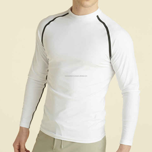 OEM Hombres Durable personalizado Hombres Rash Guard Fabricante para MMA y Lucha Logotipo personalizable y servicio OEM - Product Image 5