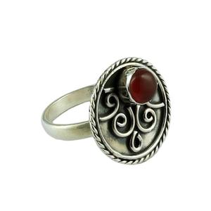 Nueva categoría Anillos de plata de ley 925 con piedra preciosa cornalina, joyería hecha a mano - Product Image 1