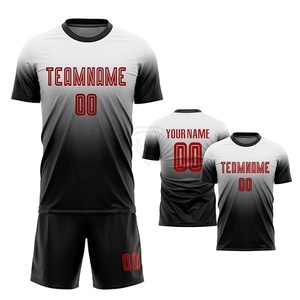Meilleur design de maillot de football à manches courtes pour hommes, vêtements de sport pour l'entraînement en équipe, maillots de football - pour uniformes de football - Product Image 2