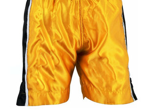 Athletic Boxing Shorts for <b>Men</b> Lightweight Satin Fight <b>Trunks</b> for Ring Gym Training MMA & Kickboxing - Product Image 3