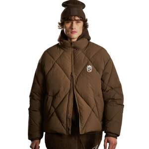 Chaqueta Acolchada de Diamantes para Hombre, con Capucha, Cálida para Invierno, Aislante, con Cierre, Elegante y Casual para Clima Frío - Product Image 5