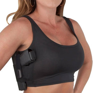 Sujetador Deportivo Táctico para Mujer, con Compartimento Oculto para Pistola, Funda Táctica para Transporte Discreto, de Star Crystal Enterprises - Product Image 2