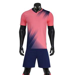 100% โพลีเอสเตอร์ที่กำหนดเองสวมใส่ทีมที่มีโลโก้เครื่องแบบฟุตบอลผู้ผลิตในปากีสถานมาใหม่ที่ขายดีที่สุดเครื่องแบบฟุตบอล - Product Image 4