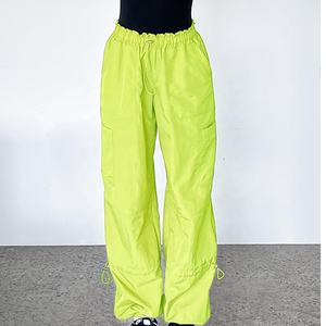 Été et automne pantalons cargo dames pantalons décontractés femme vêtements pantalons femmes pantalon taille haute avec poche - Product Image 3