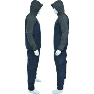 Ensemble de survêtement deux pièces personnalisé en nylon et polyester pour homme – Veste coupe-vent et pantalon de jogging pour l'été - Product Image 4