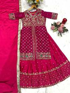 Ensemble de mariage de luxe pour femme, Lehenga Choli, avec broderie, séchage rapide, style moderne - Product Image 5