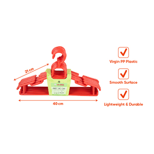 Cintres antidérapants en plastique PP vierge de 40 cm avec encoches pour sangles, ensemble de cintres pour manteaux, pour buanderie, magasin de vêtements, boutique, coffre de rangement - Product Image 5