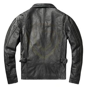 Chaqueta de Cuero PU de Alta Calidad para Hombre, Diseño Moderno con Logotipo Frontal, Venta al por Mayor para Invierno - Product Image 4