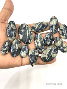 Serpentine naturelle Q, cabochon, pierres précieuses en vrac, formes variées, 20-30 mm, commandes personnalisées, livraison rapide - Product Image 3