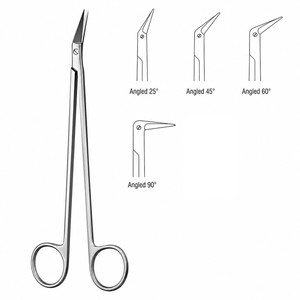 Ciseaux POTTS-SMITH à lame délicate, longueur 1/2 po (13 mm), instrument chirurgical ZETOMEDPRO - Product Image 1