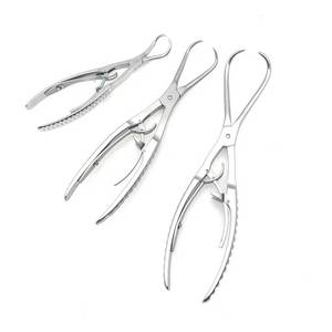 Pinces de réduction orthopédiques à pointes autobloquantes, pinces chirurgicales pour os en acier inoxydable, outil de fixation des fractures - Product Image 1