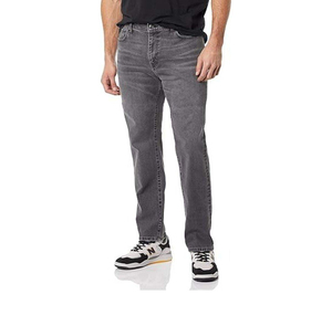 Pantalones Vaqueros Azules para Hombre, Corte Slim Fit, Elásticos, Casuales, Cómodos, de Algodón, Moda Urbana, Proveedor al por Mayor - Product Image 1