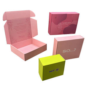 Caja de Embalaje Rosa para Envíos, Caja de Cartón Premium para Envíos - Product Image 5