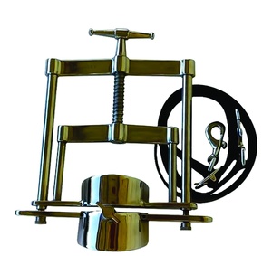 Instrument obstétrical vétérinaire en acier inoxydable, écarteur buccal manuel pour la chirurgie des chevaux et des bovins, durable, certifié CE - Product Image 1