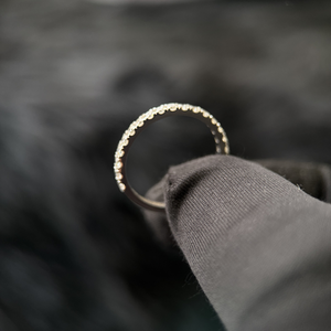 Anillo de Eternidad para Boda, Oro Amarillo de 14K, Certificado IGI, Chapado en Rodio, Diamantes con un Peso Total de 2.00 Quilates, Joyería para Aniversario y Compromiso - Product Image 6