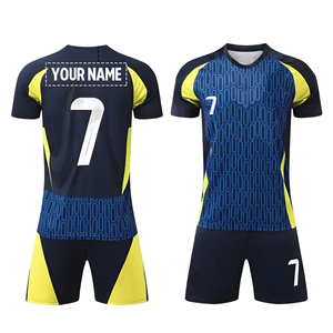 Uniforme de Fútbol Personalizado y Conjunto de Uniforme de Fútbol al por Mayor, Uniforme Deportivo de Entrenamiento por Sublimación, Transpirable y de Secado Rápido - Product Image 2