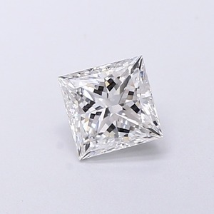 Diamant de 1,04 carat, forme princesse, qualité VVS2, pierre cultivée en laboratoire CVD, polissage excellent, pour bijoux de mariage de luxe sur mesure haut de gamme. - Product Image 1