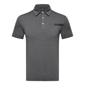 Chemise de golf pour homme de haute qualité, décontractée, en polyester et élasthanne, imprimée numériquement, respirante et à séchage rapide - Product Image 1