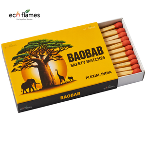 Cardboard Eco-Friendly Modern Safety <b>Matchbox</b> with Printing Logo for Household Use - Product Image 1