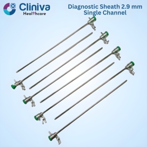 21 Fr <b>Laparoscopic</b> Cystoscopy Diagnostic Sheath Single Channel 2.9mm Or 4mm High Quality Reusable Surgical <b>Instruments</b> - Product Image 4
