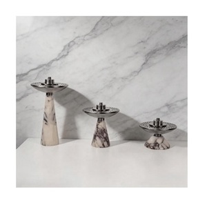 Polished Mirror Finish Stainless Steel Conical Incense <b>Burner</b> – <b>Silver</b> Geometric Mesh Bakhoor Caddy - Product Image 5