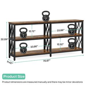 Divano Console Multifunzionale per Soggiorno, Scrivania Espositiva, Tavolo Console alla Moda - Product Image 6