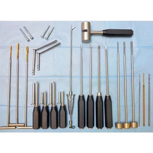 Instruments vétérinaires orthopédiques dentaires équins Jamso Industries Buccotomy, ensemble de 25 pièces en acier inoxydable de qualité supérieure - Product Image 3